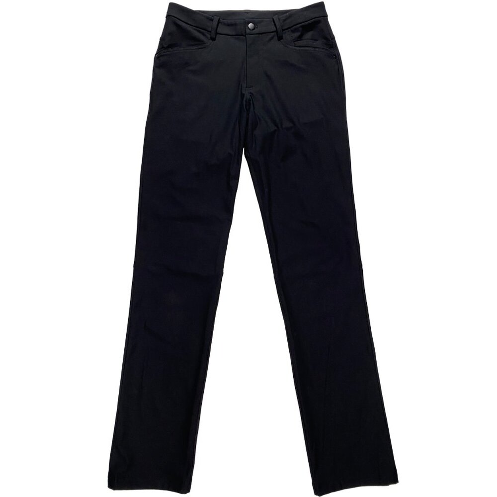 Lululemon Slim Fit Commission Pants Black men's size 31x34.5